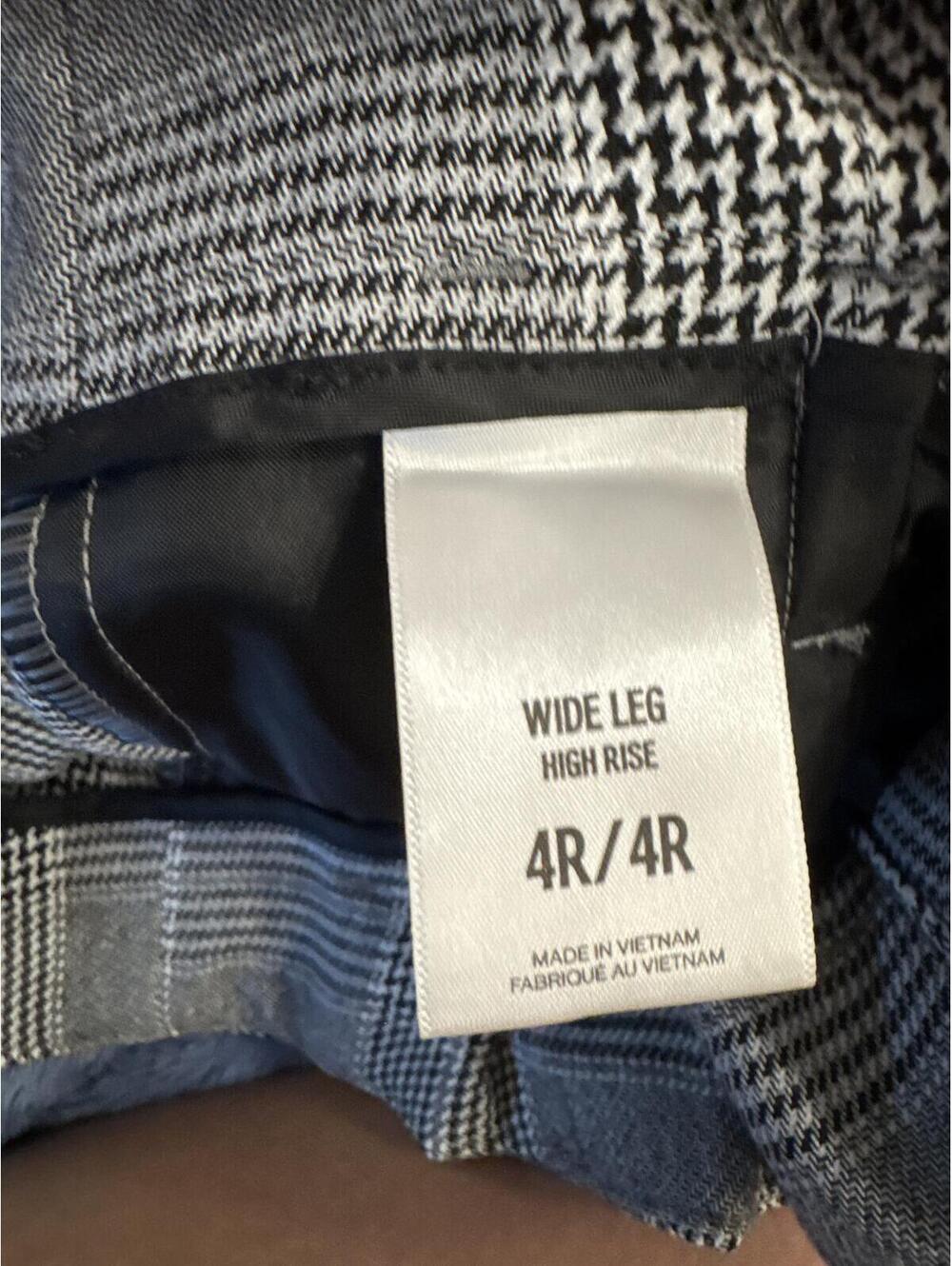 Express Black/White/Grey Dress Pants - Picture 3 of 4